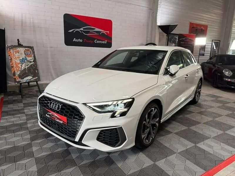 Blanc Occasion 2022 Audi A3 S-Line Break | 27 490 € - Image 1/4