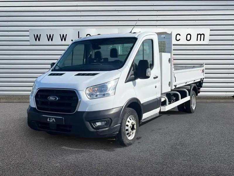Blanc Utilisé 2021 Ford Transit Van | 29 980 € (Prix juste) - Image 1/4