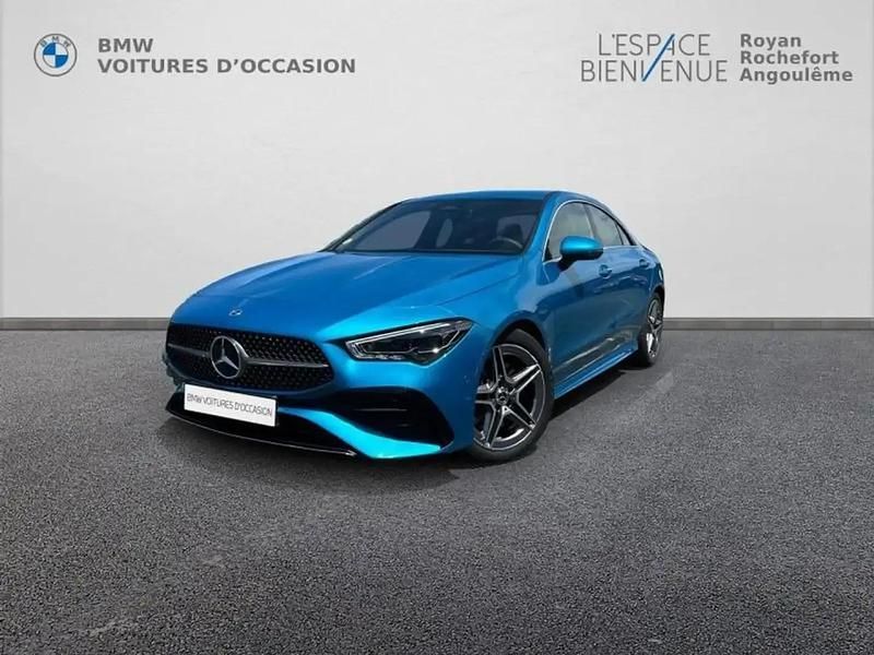 Bleu Utilisé 2024 Mercedes CLA200 AMG line Berline | 41 820 € (Prix assez cher) - Image 1/4