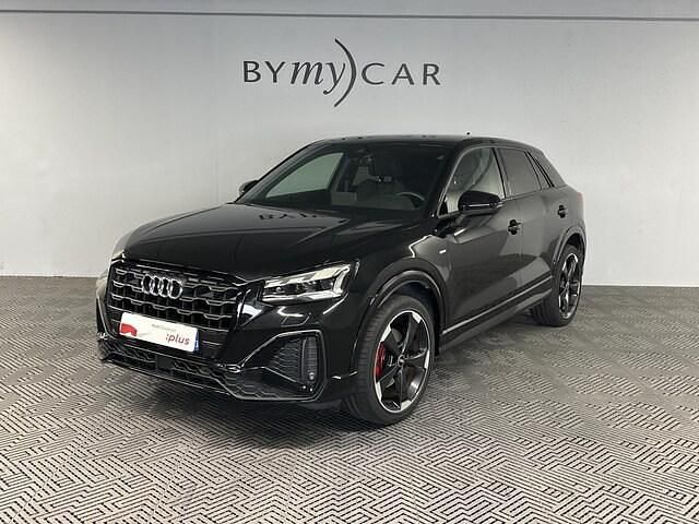 Noir mythic métallisé Utilisé 2021 Audi Q2 S-line plus SUV | 26 577 € (Bon prix) - Image 1/4