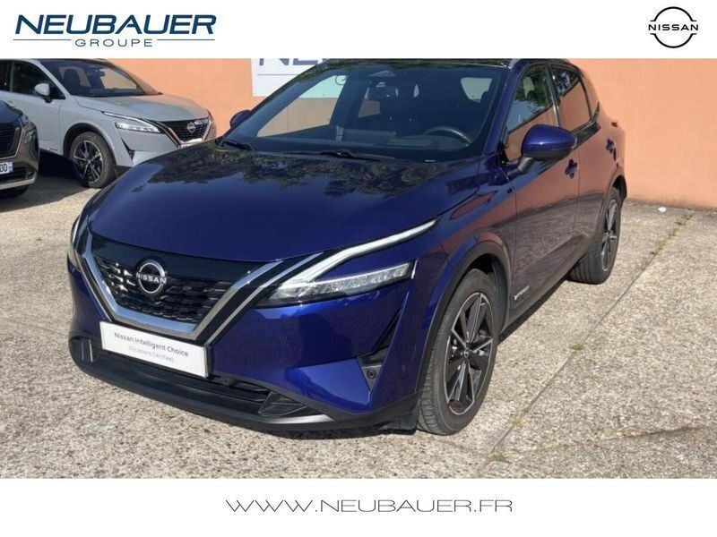 Bleu indigo métallisé Utilisé 2023 Nissan Qashqai Tekna SUV | 29 490 € (Prix juste) - Image 1/4