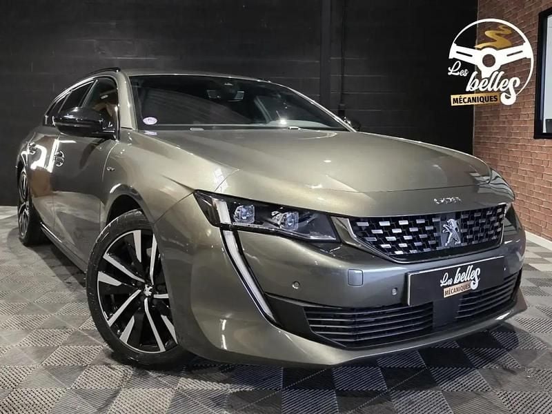 Gris Utilisé 2019 Peugeot 508 GT-line Break | 19 490 € (Bon prix) - Image 1/4