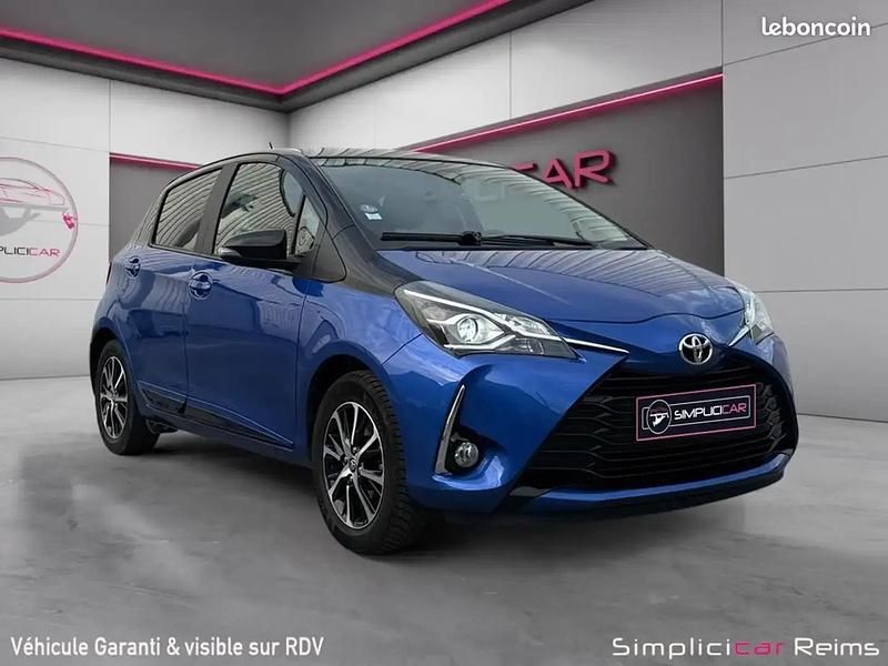Bleu Utilisé 2018 Toyota Yaris Design Citadine | 12 480 € - Image 1/4