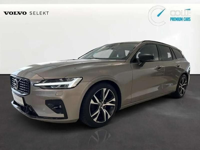 Beige Occasion 2021 Volvo V60 R-Design Break | 29 900 € (Prix juste) - Image 1/4