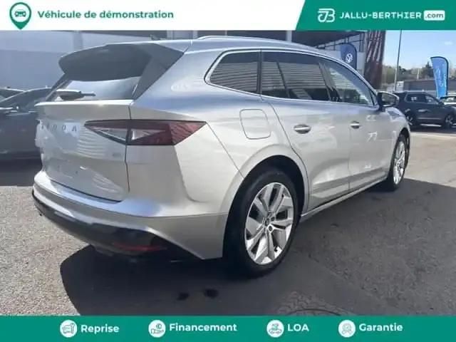 Occasion Skoda Enyaq iV 210 kW (286 ch) 2025 Gris argent métallisée SUV