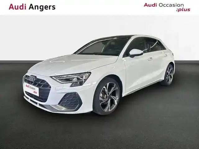 2y2y blanc glacier metallise Utilisé 2024 Audi A3 Sportback e-tron S-Line Citadine | 35 950 € - Image 1/4