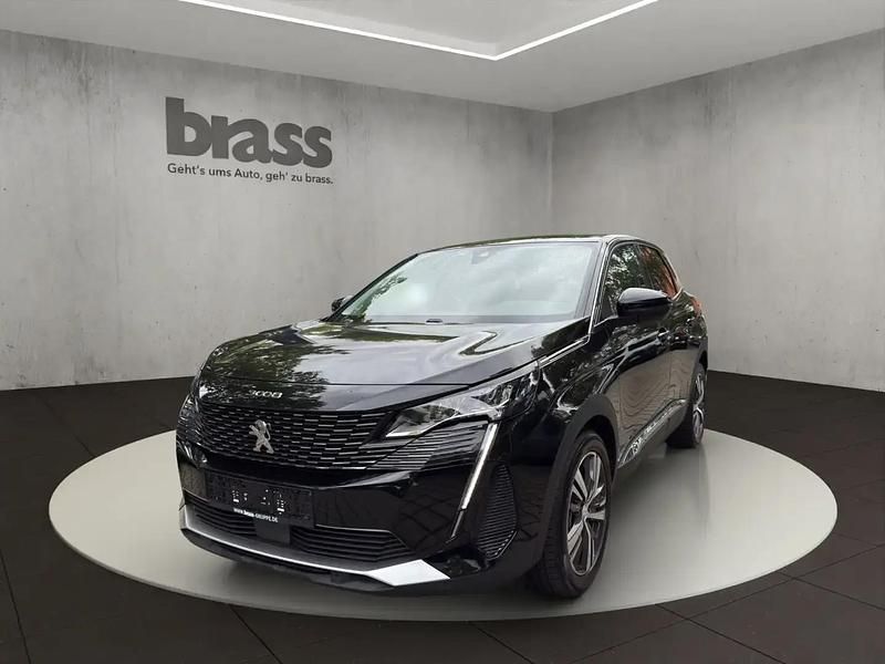 Noir Utilisé 2021 Peugeot 3008 Allure SUV | 21 490 € (Super prix) - Image 1/4
