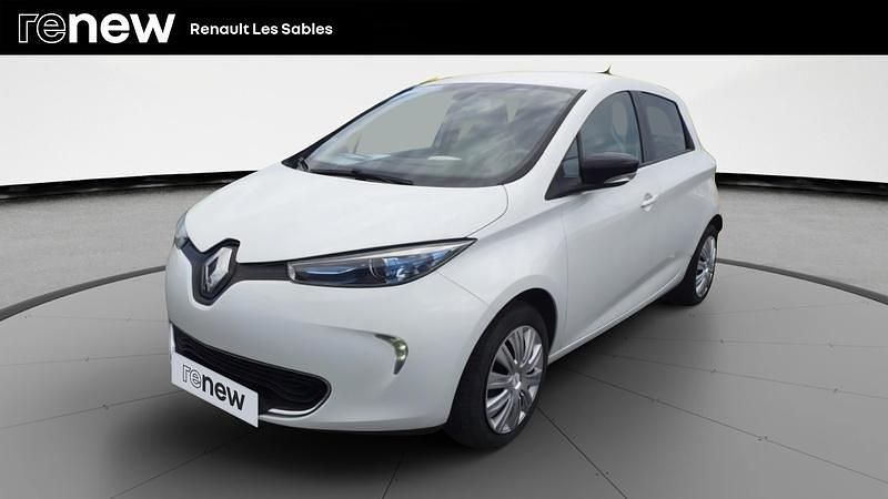Blanc Occasion 2019 Renault Zoe Zen Citadine | 5 990 € (Bon prix) - Image 1/4