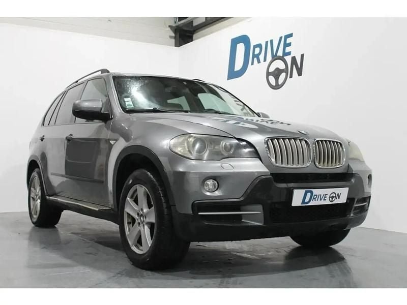 Gris Occasion 2008 BMW X5 SUV | 9 990 € (Bon prix) - Image 1/4