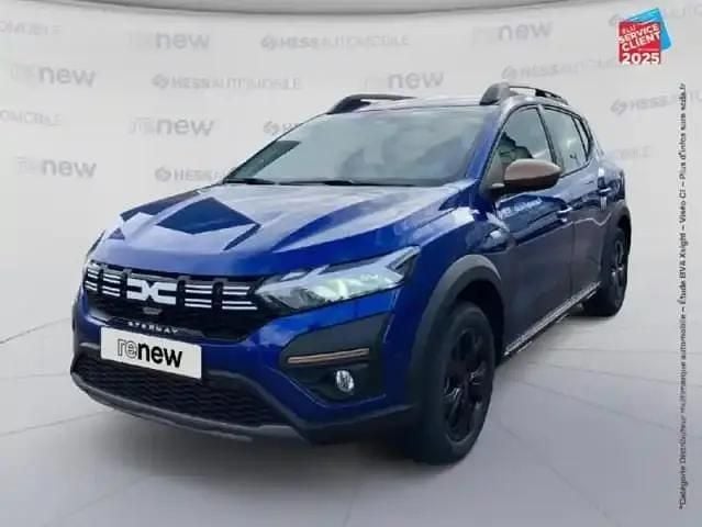 Bleu iron métallisé Occasion 2025 Dacia Sandero Extreme Berline | 18 799 € (Prix cher) - Image 1/4