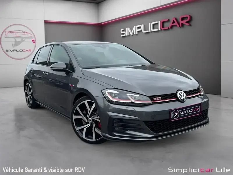 Gris Utilisé 2018 VW Golf VII GTI Break | 22 990 € (Prix juste) - Image 1/4