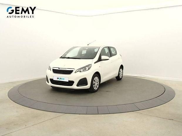 Blanc Utilisé 2020 Peugeot 108 Active Citadine | 9 290 € (Prix juste) - Image 1/4