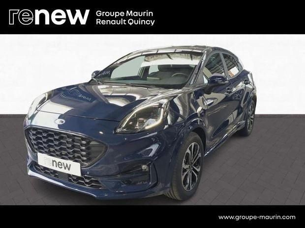 Bleu Utilisé 2023 Ford Puma Gen-E ST-Line | 21 390 € (Prix juste) - Image 1/4