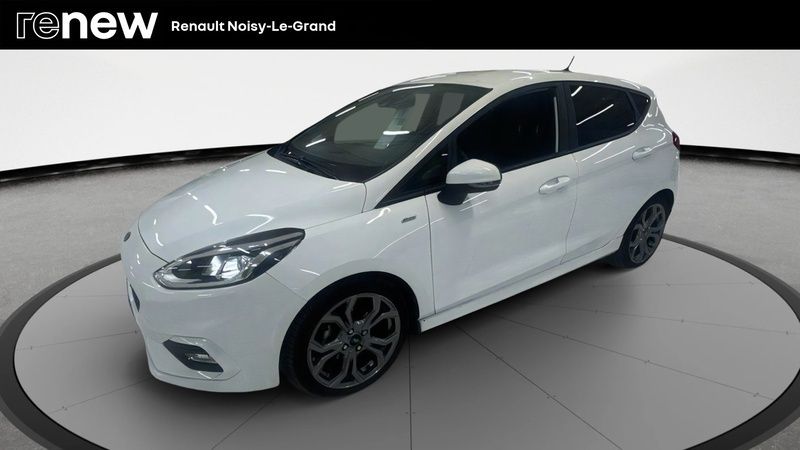 Blanc Utilisé 2021 Ford Fiesta ST-Line X Citadine | 14 980 € (Prix juste) - Image 1/4