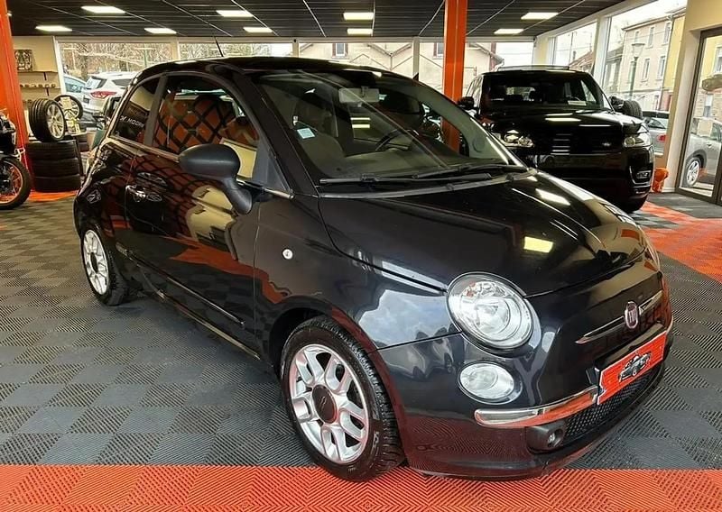 Occasion Fiat 500 Lounge 86 ch (63 kW) 2011 Noir Citadine