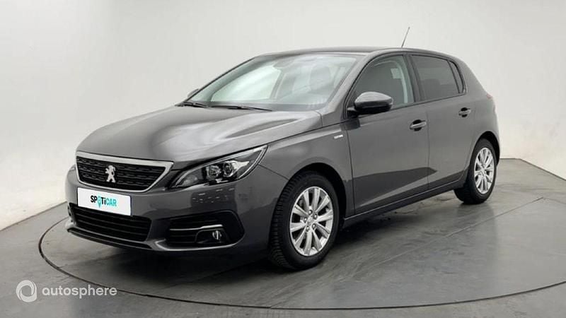 Gris Utilisé 2020 Peugeot 308 Style Berline | 11 490 € (Bon prix) - Image 1/4