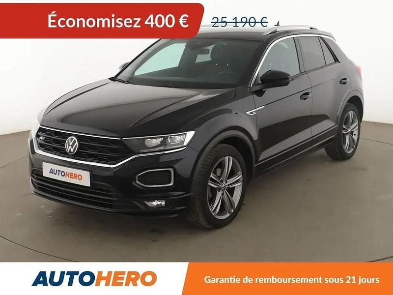 Noir Utilisé 2021 VW T-Roc R-line SUV | 24 790 € (Bon prix) - Image 1/2