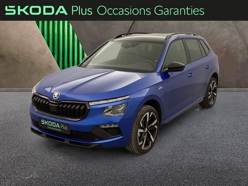 Bleu racing métallisé Occasion 2024 Skoda Kamiq Monte Carlo SUV | 26 990 € (Prix juste) - Image 1/4