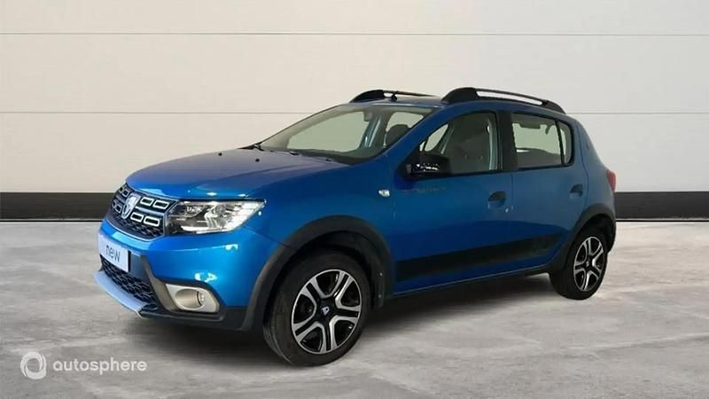 Bleu Utilisé 2020 Dacia Sandero Citadine | 10 499 € (Prix juste) - Image 1/4