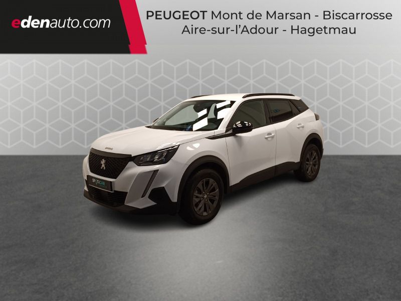 Blanc Utilisé 2022 Peugeot 2008 Style SUV | 12 999 € (Super prix) - Image 1/4