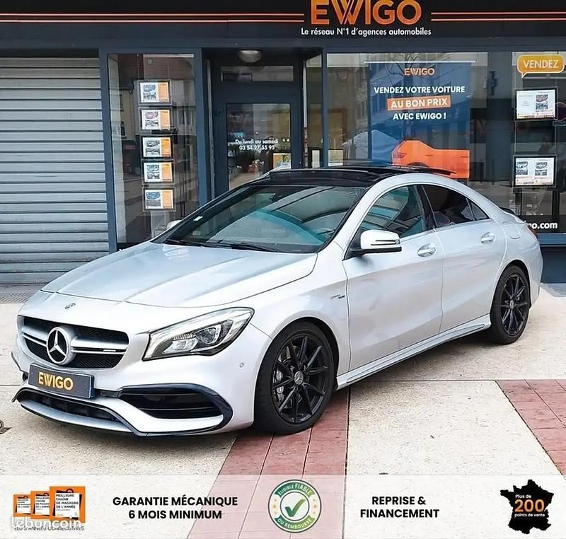 Occasion Mercedes CLA45 AMG AMG 382 ch (280 kW) 2017 Gris Coupé