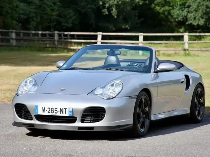 Gris Utilisé 2003 Porsche 996 Turbo Cabriolet | 57 990 € - Image 1/4