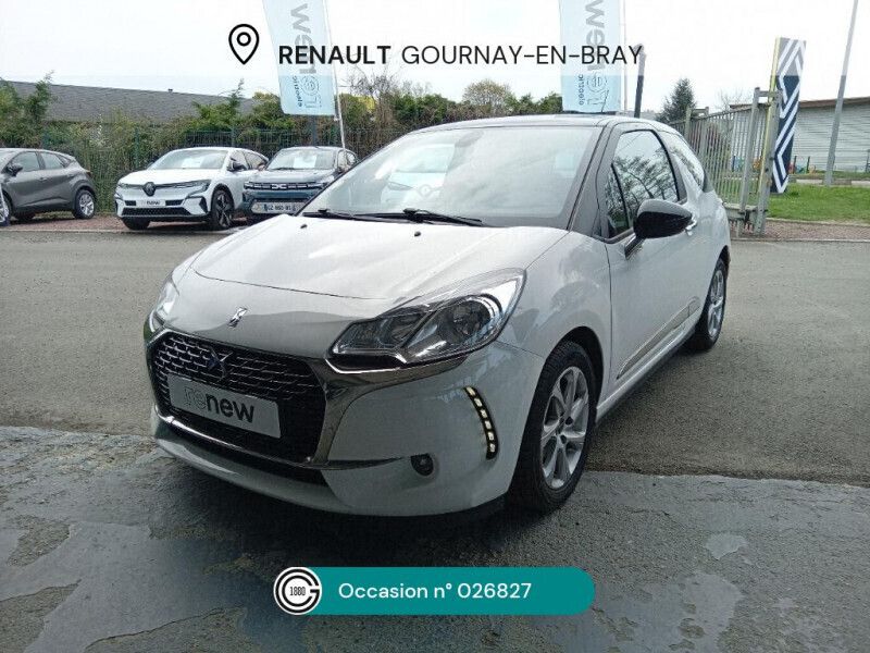 Blanc Utilisé 2017 DS Automobiles DS3 Be Chic Citadine | 10 990 € (Prix juste) - Image 1/4