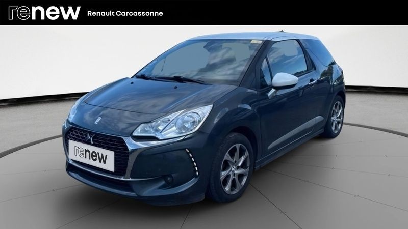 Gris Utilisé 2016 DS Automobiles DS3 So Chic Citadine | 9 990 € (Prix juste) - Image 1/4