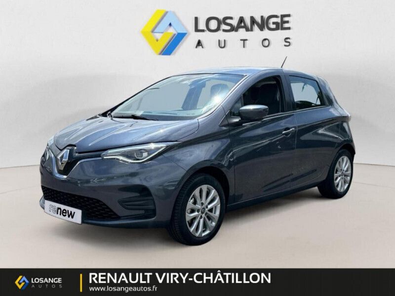 Gris Utilisé 2020 Renault Zoe Zen Citadine | 11 990 € (Prix juste) - Image 1/4