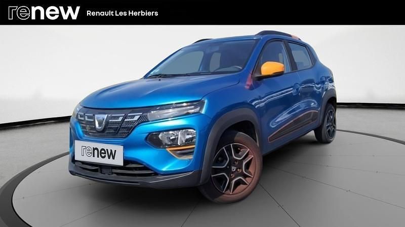 Bleu Utilisé 2021 Dacia Spring Comfort Plus Citadine | 9 990 € (Prix juste) - Image 1/4