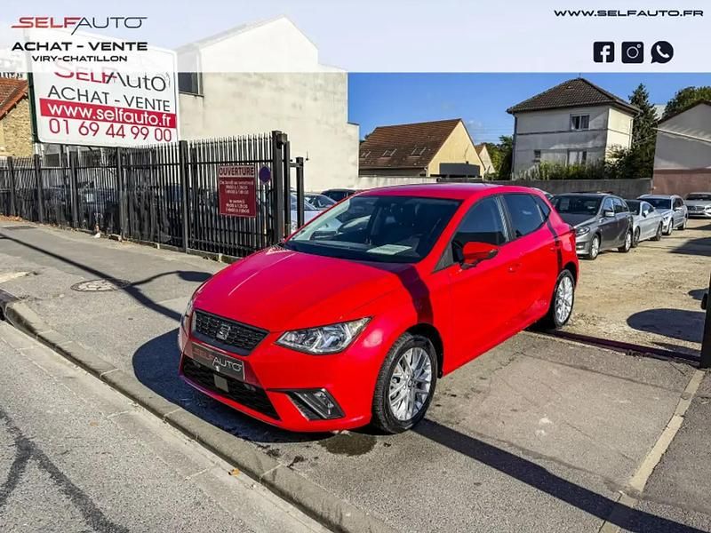 Rouge Occasion 2021 Seat Ibiza Berline | 11 980 € (Bon prix) - Image 1/4