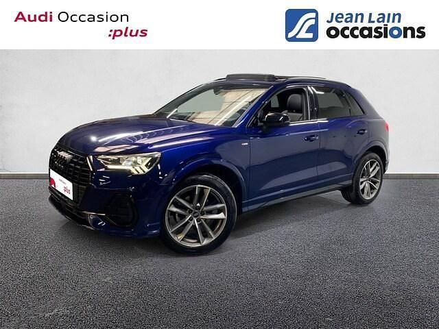Bleu navarre métallisé Occasion 2024 Audi Q3 S-Line SUV | 45 990 € (Prix cher) - Image 1/4