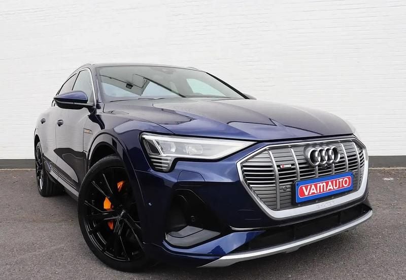 Bleu Utilisé 2022 Audi e-tron Sportback S-Line SUV | 41 950 € (Super prix) - Image 1/4
