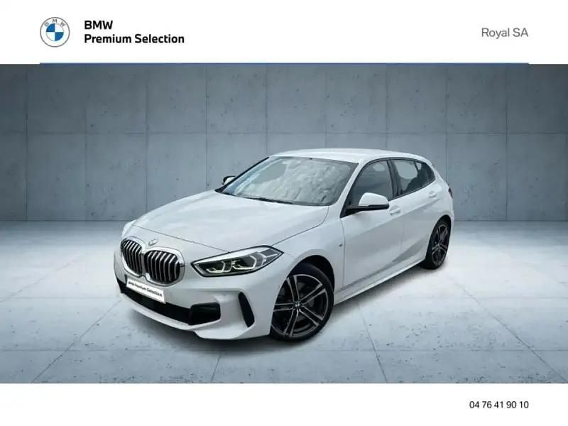 Blanc Utilisé 2021 BMW 120 M Sport Citadine | 28 590 € (Prix juste) - Image 1/4