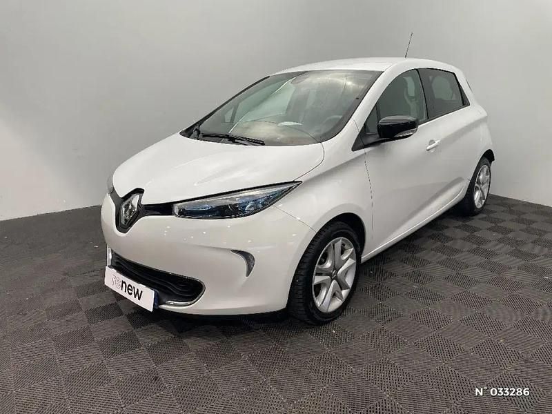 Blanc Occasion 2019 Renault Zoe Zen Citadine | 13 990 € - Image 1/4