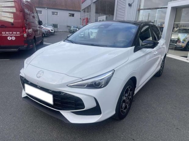 Blanc Utilisé 2024 MG MG3 Luxury Citadine | 21 490 € (Prix juste) - Image 1/4