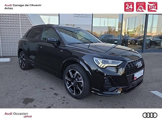 Noir mythe métallisé Occasion 2022 Audi Q3 S-Line SUV | 33 900 € - Image 1/4