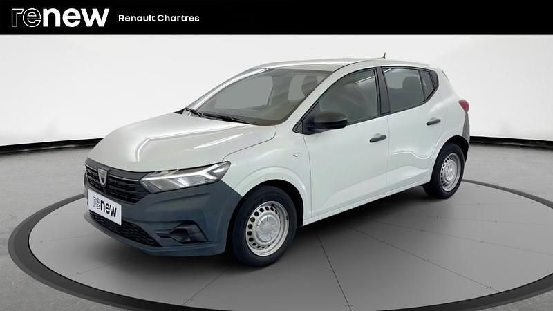 Blanc Utilisé 2021 Dacia Sandero Acces Citadine | 8 990 € (Super prix) - Image 1/4