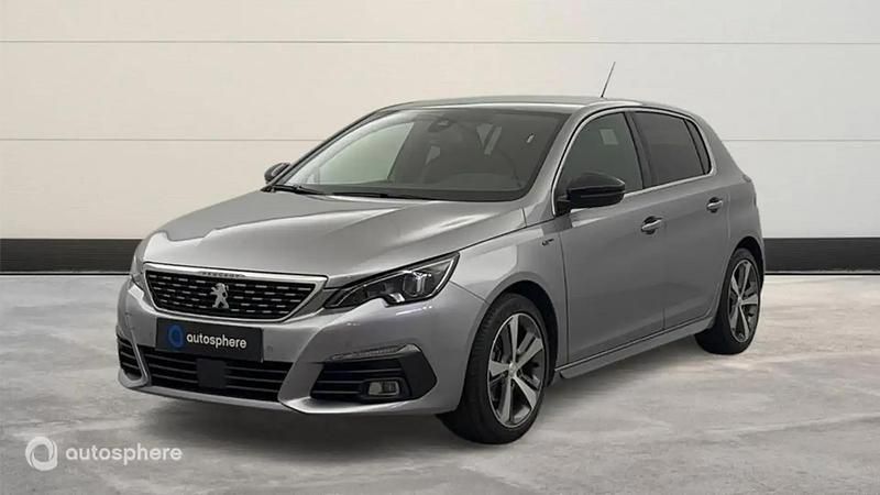 Gris Utilisé 2021 Peugeot 308 GT Berline | 16 490 € (Prix juste) - Image 1/4