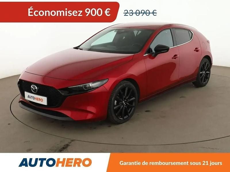 Rouge Occasion 2020 Mazda 3 Sports-Line Berline | 22 190 € (Prix juste) - Image 1/2