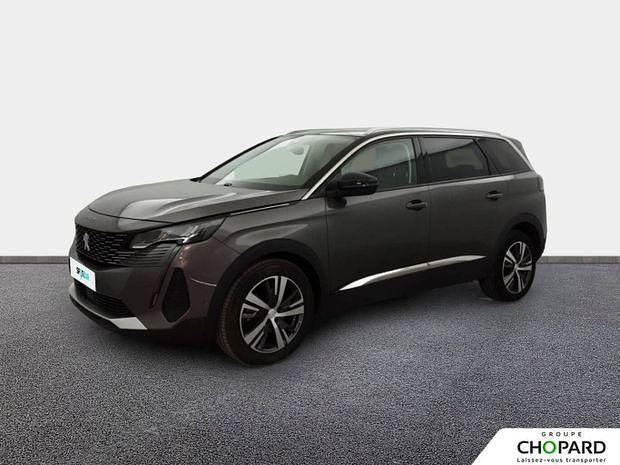 Gris Utilisé 2021 Peugeot 5008 Allure Monospace | 21 990 € (Bon prix) - Image 1/4