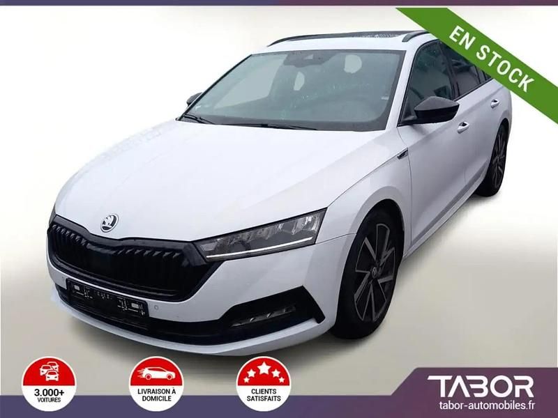Blanc Utilisé 2022 Skoda Octavia Sport Break | 28 988 € (Prix juste) - Image 1/4