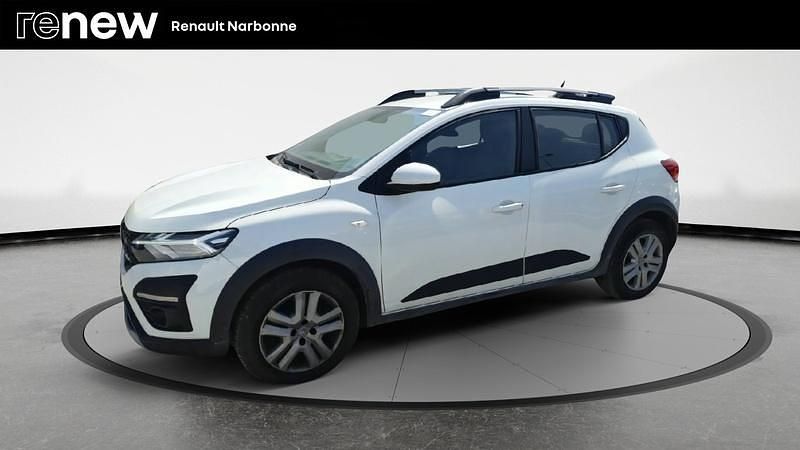 Blanc Utilisé 2022 Dacia Sandero Comfort Citadine | 14 290 € (Prix juste) - Image 1/4