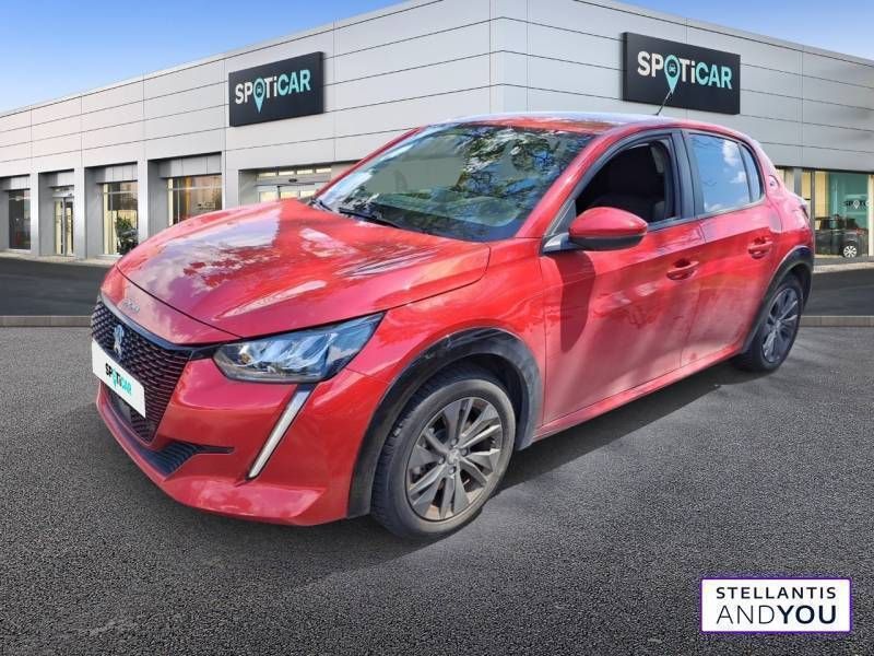 Rouge Utilisé 2021 Peugeot e-208 Style Citadine | 15 480 € (Prix juste) - Image 1/3