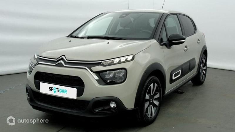 Beige Occasion 2024 Citroën C3 PureTech Citadine | 13 780 € (Prix juste) - Image 1/4