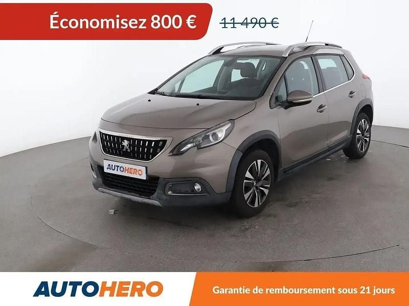 Gris Occasion 2016 Peugeot 2008 Allure SUV | 10 690 € (Bon prix) - Image 1/2