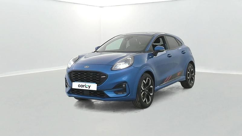 Bleu Utilisé 2020 Ford Puma ST-Line X Coupé | 19 790 € (Prix juste) - Image 1/4