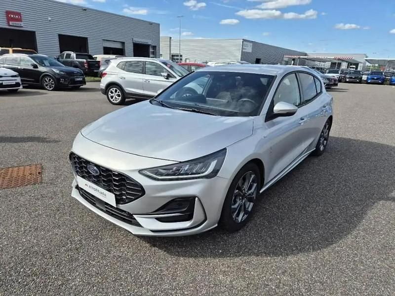 Gris Utilisé 2024 Ford Focus ST-Line X Berline | 22 499 € (Bon prix) - Image 1/4