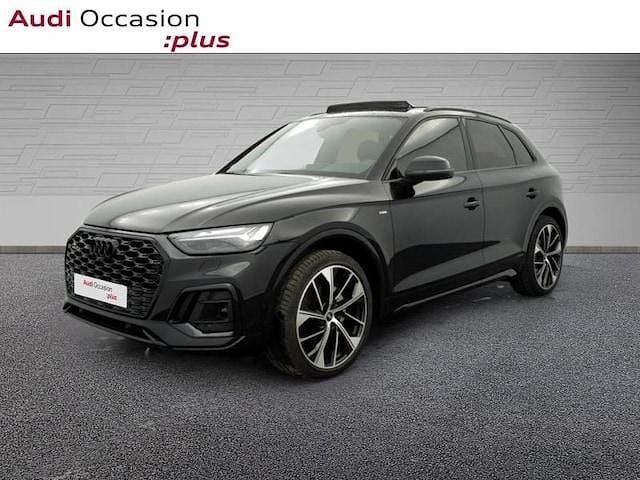 Noir mythe métallisé Utilisé 2022 Audi Q5 S-Line SUV | 49 890 € (Prix juste) - Image 1/4