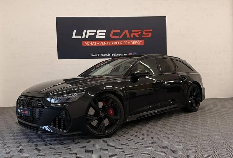 Noir Occasion 2021 Audi RS6 Exclusive Break | 104 990 € (Prix juste) - Image 1/4